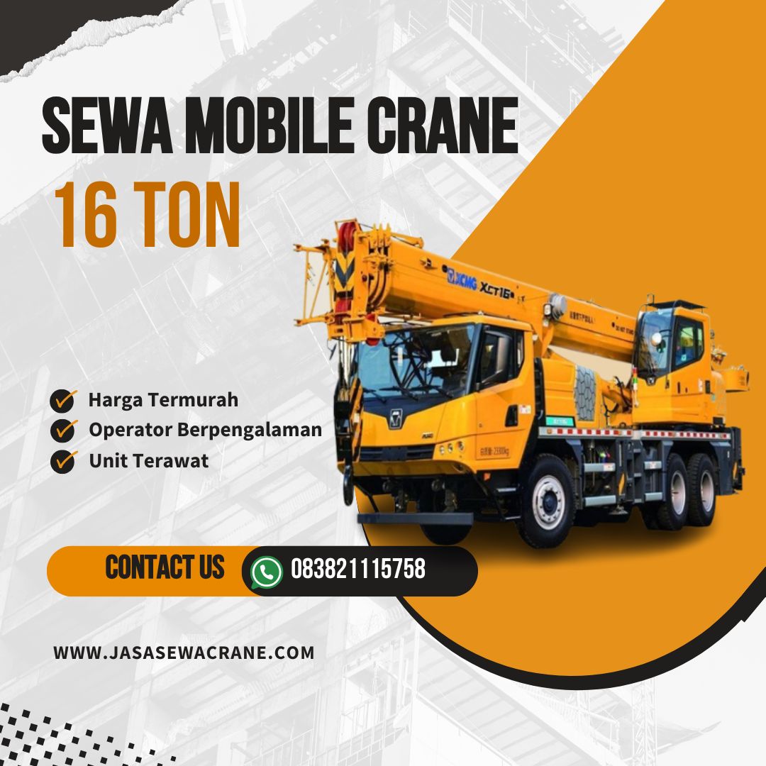 Sewa Crane 16 Ton