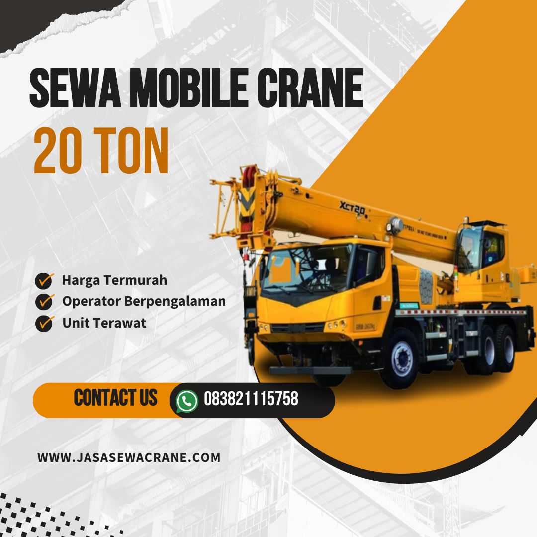 Sewa Crane 20 Ton